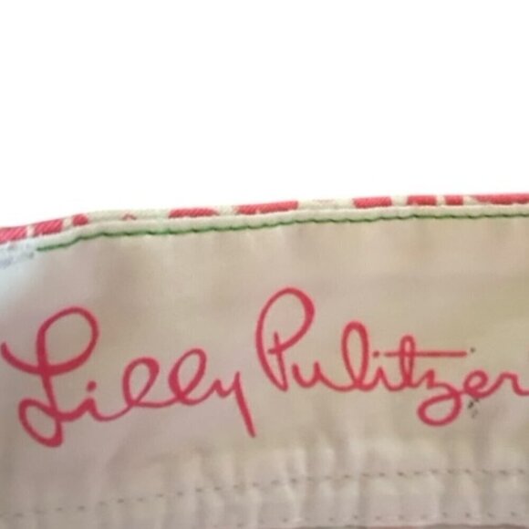 Lilly Pulitzer Callahan Resort Get Spotted Pink & White shorts 2 - Picture 2 of 4